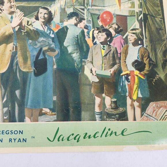 Jacqueline 1956 Rank Lobby Card Movie Poster John Gregson Kathleen Ryan British‎ - Picture 9 of 10